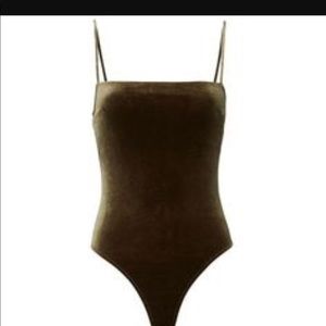 Fleur du mal olive bodysuit